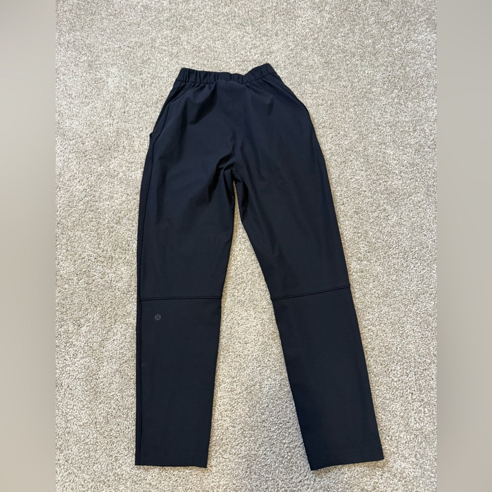Lululemon Essential High-Rise Trouser Black 2 - Picture 9 of 11